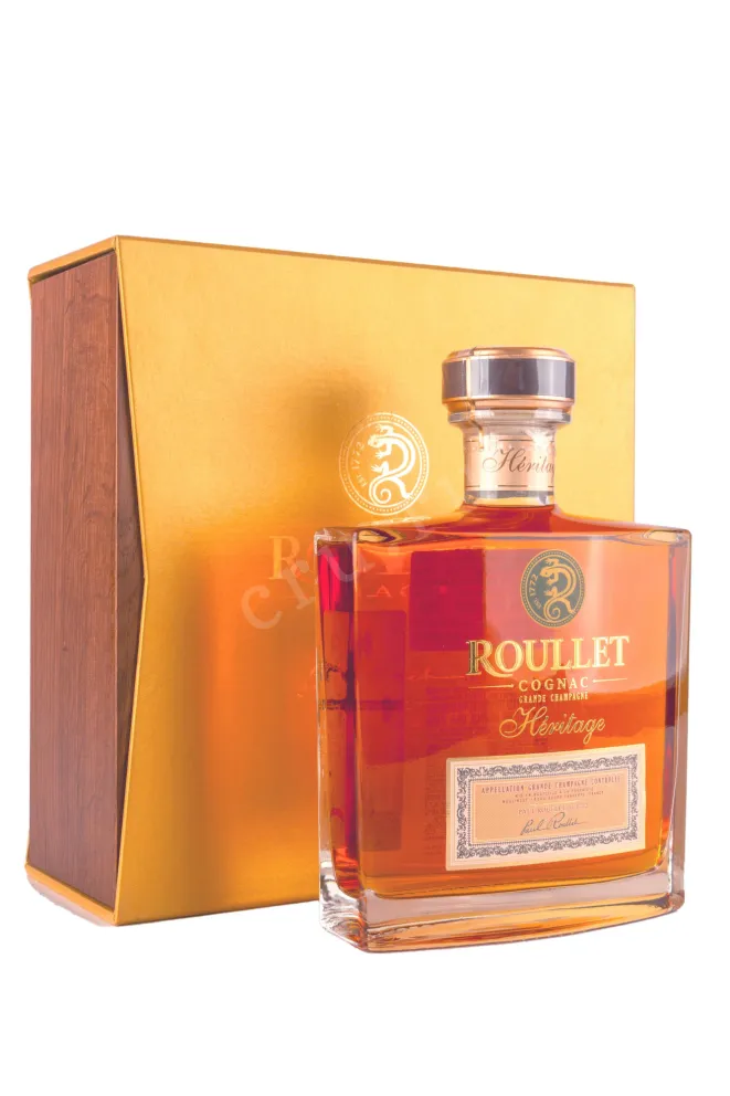Коньяк Roullet Heritage in wooden box  0.7 л