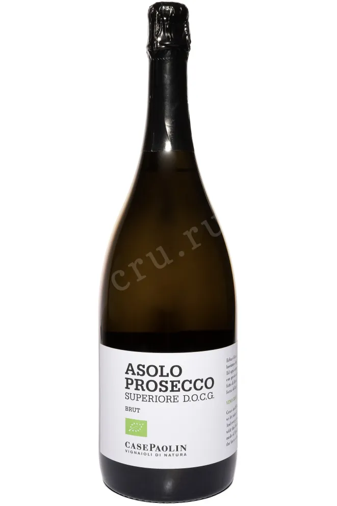 Бутылка Case Paolin Asolo Prosecco Superiore Brut 2023 1.5 л