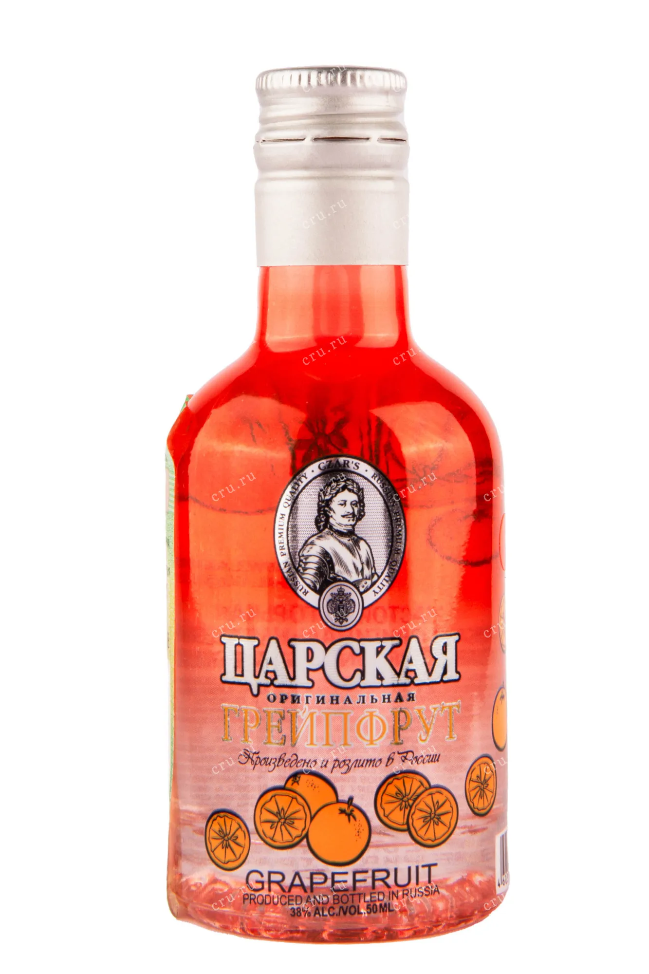 Фото — Настойка Царская Оригинальная Грейпфрут  0.05 л