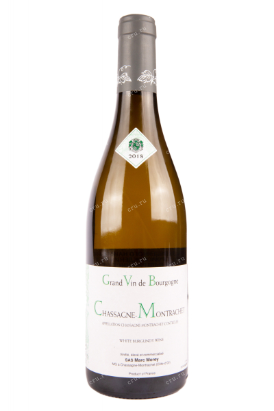 Вино Marc Morey Chassagne-Montrachet 2018 0.75 л