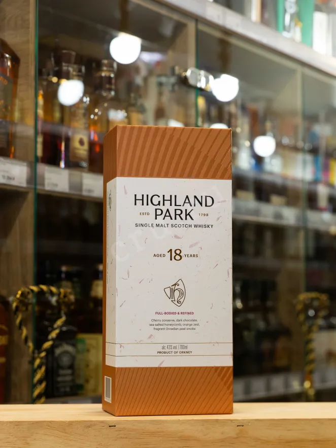 В магазине Крю Профи Highland Park 18 years in gift box 0.7 л