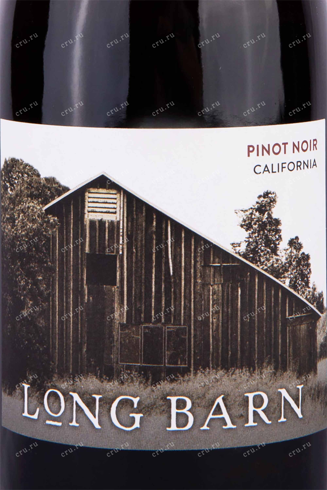 Этикетка Long Barn Pinot Noir 2019 0.75 л