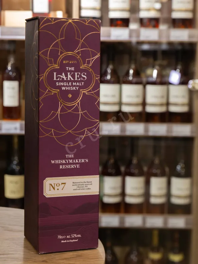 В магазине Крю Профи The Lakes The Whiskymaker's Reserve №7 Single Malt in gift box 0.7 л