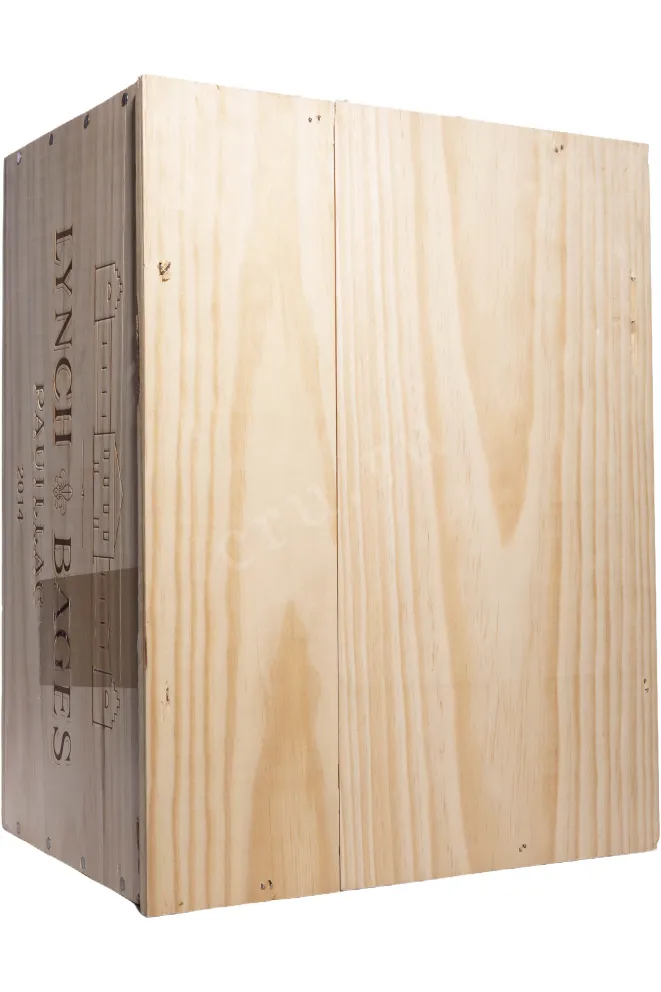 Деревянная коробка Chateau Lynch Bages Puillac Grand Cru Classe Set of 6 bottles 2014 0.75 л