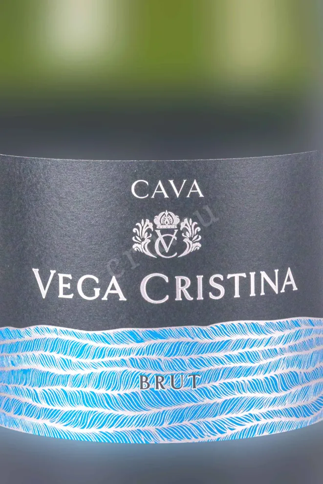 Этикетка Vega Cristina Cava 2022 0.75 л