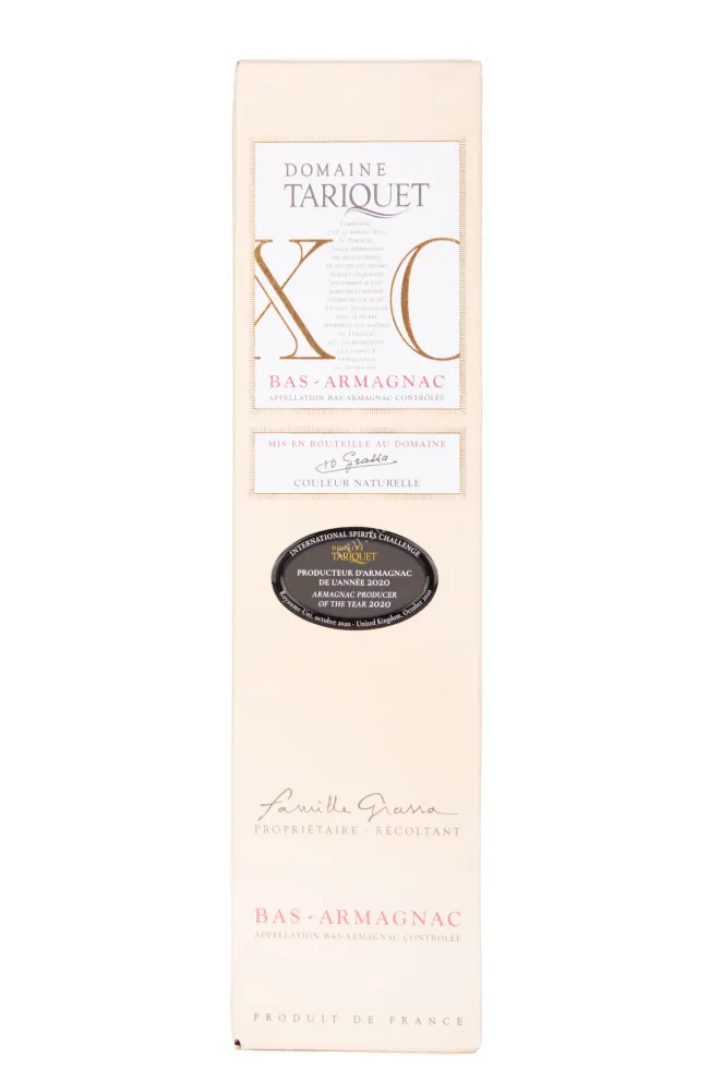 Подарочная коробка Chateau du Tariquet XO 15 years 0.7 л