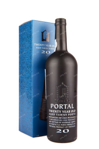 Портвейн Portal 20 Year Old Tawny Porto gift box  0.75 л