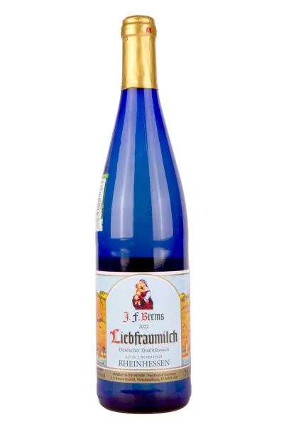 Вино J. F. Brems Liebfraumilch 2022 0.75 л
