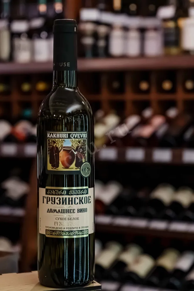 В магазине Крю Профи Kakhuri Qvevri Domashnee White Dry 2023 0.75 л