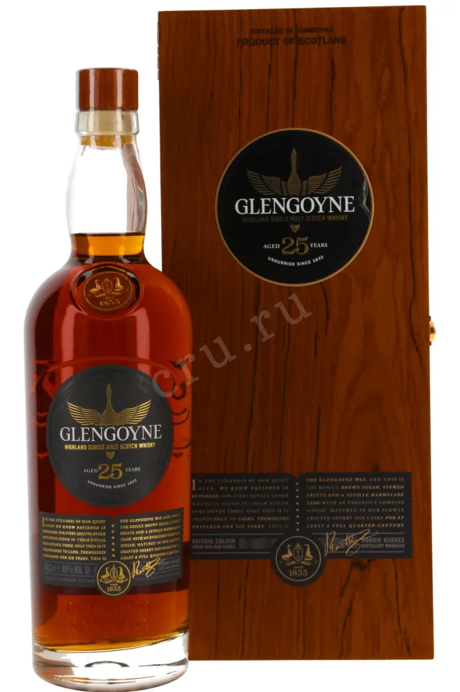 Виски Glengoyne 25 years  0.7 л