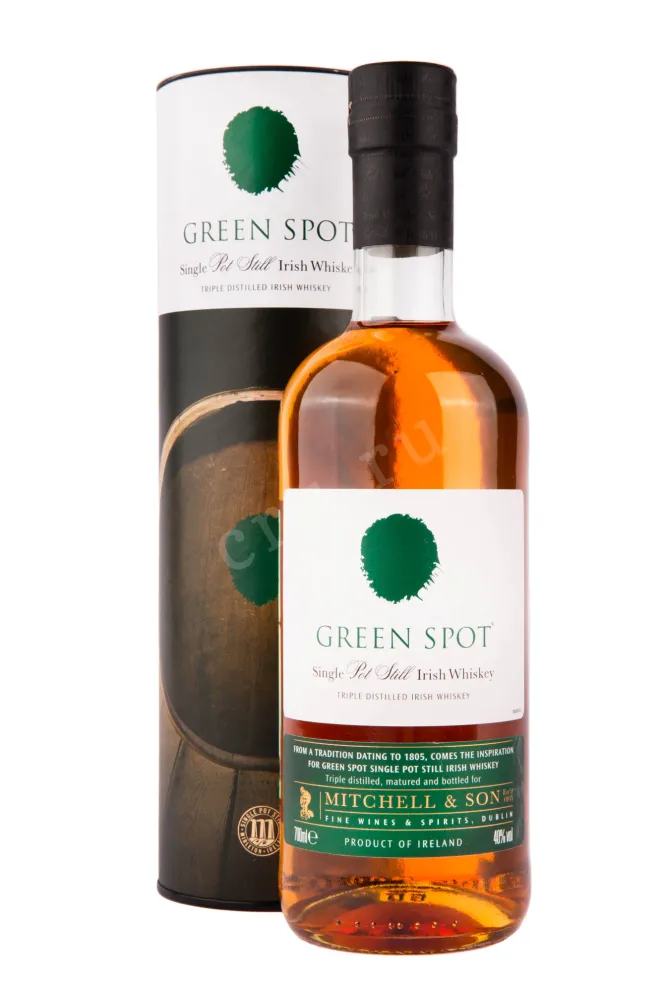 Виски Green Spot Single Pot Still in tube  0.7 л