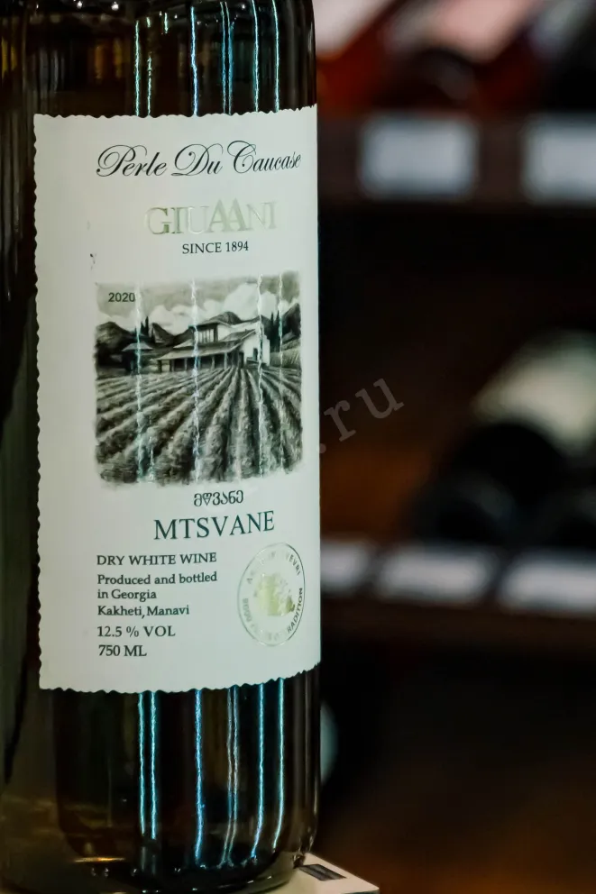 В магазине Крю Профи Giuaani Perle du Caucase Mtsvane 2020 0.75 л