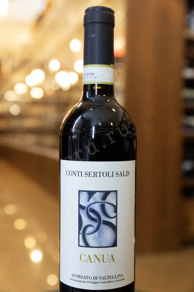 В магазине Крю Профи Conti Sertoli Salis Canua Sforzato di Valtellina 2015 0.75 л