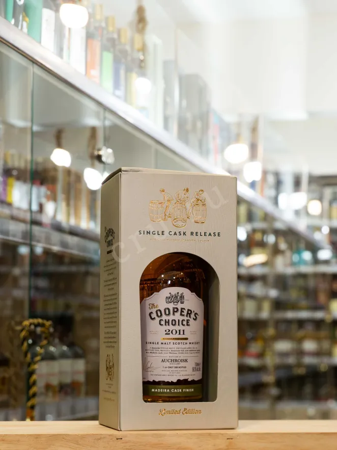 В магазине Крю Профи The Cooper's Choice Auchroisk Madeira Wine Cask Finish in gift box 2011 0.7 л