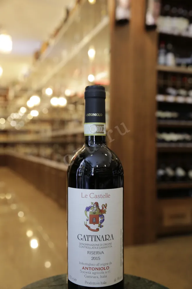 В магазине Крю Профи Antoniolo Le Castelle Gattinara DOCG 2015 0.75 л