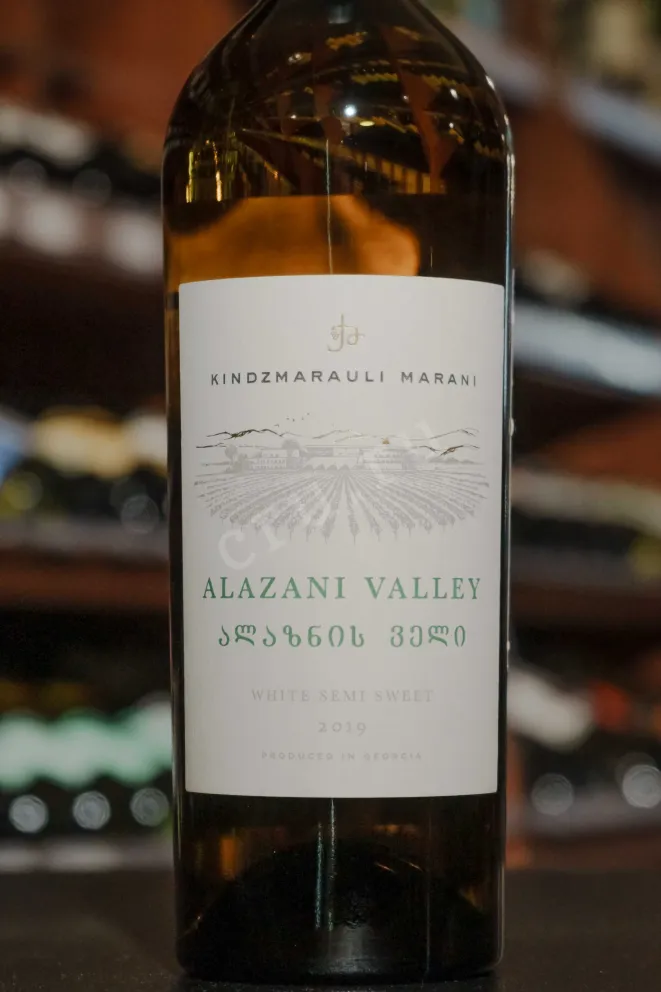 В магазине Крю Профи Kindzmarauli Marani Alazani Valley White 2019 0.75 л