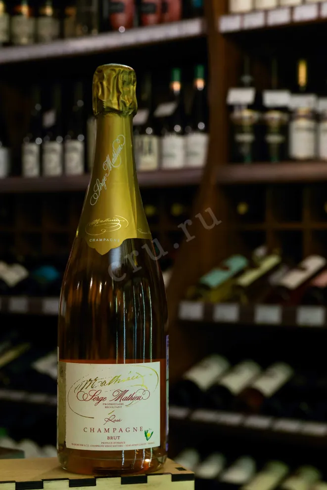 В магазине Крю Профи Serge Mathieu Brut Rose 2021 0.75 л