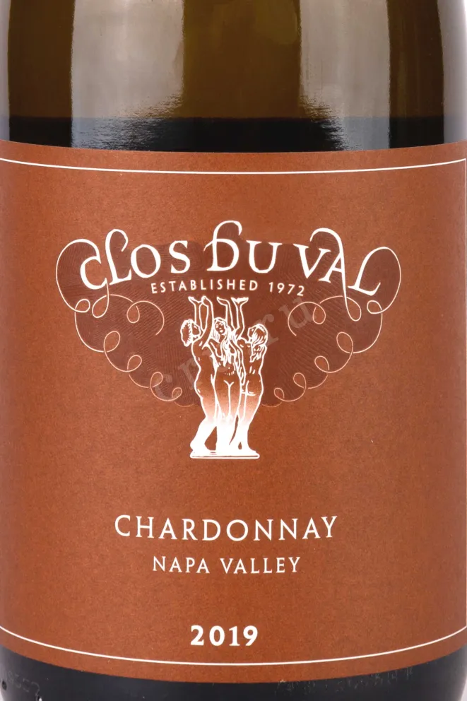 Этикетка Clos du Val Estate Chardonnay 2018 0.75 л