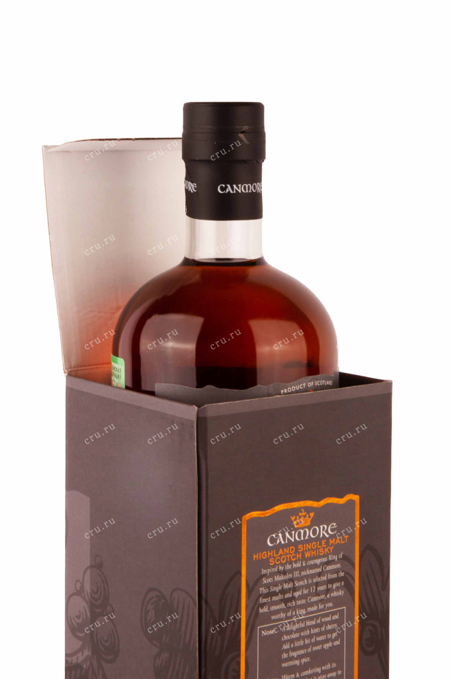 В подарочной коробке Canmore 12 years in gift box 0.7 л