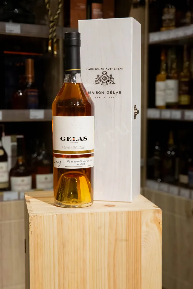 В магазине Крю Профи Gelas Bas Armagnac in gift box 2003 0.7 л