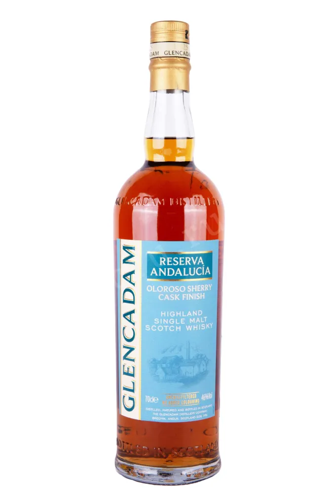 Бутылка Glencadam Reserva Andalucia Oloroso Sherry Cask Finish in tube 0.7 л