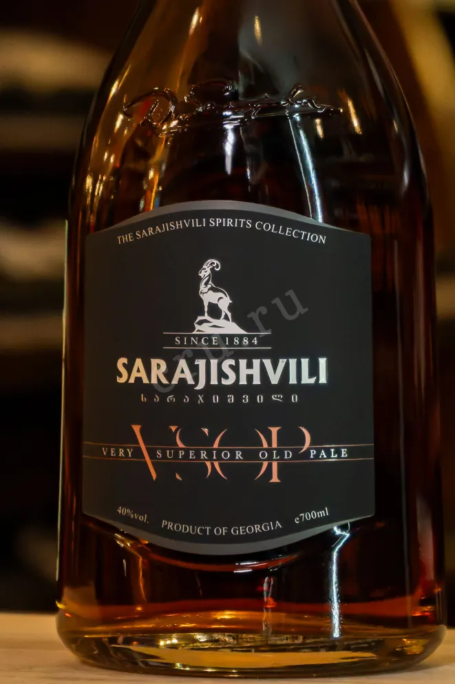 В магазине Крю Профи Sarajishvili VSOP in gift box 0.7 л