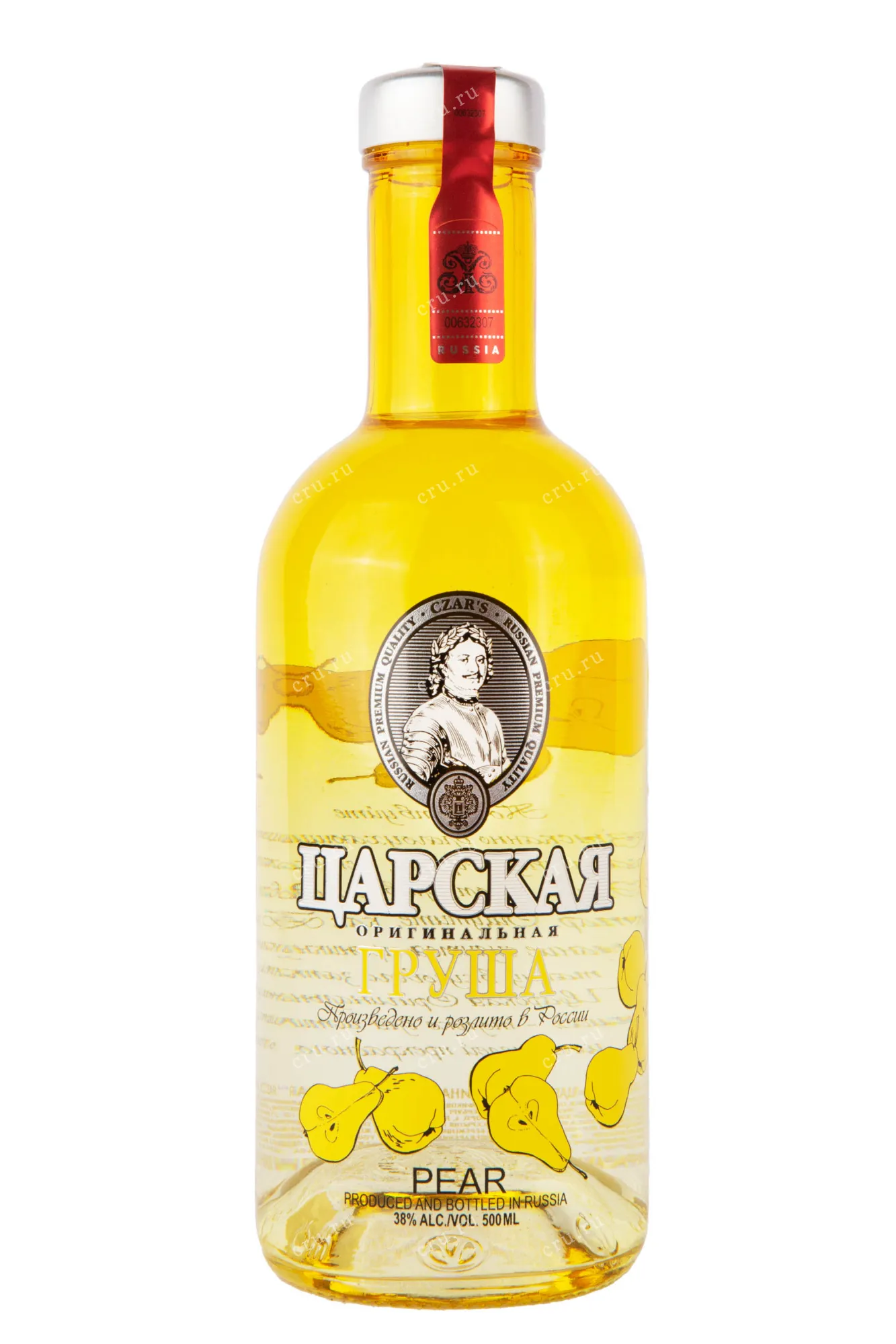 Фото — Настойка Царская Оригинальная Груша  0.5 л