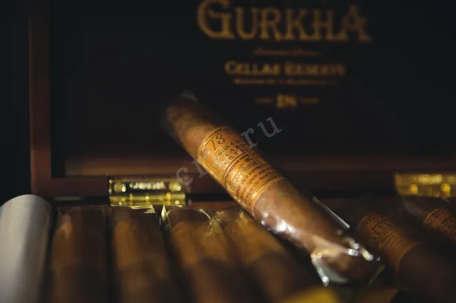 В магазине Крю Профи Gurkha Cellar Reserve Aged 18 year Double Robusto *20