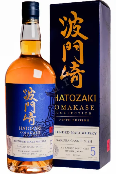 Виски Hatozaki Omakase 5 years in gift box  0.7 л