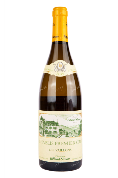 Вино Chablis Premier Cru Les Vaillons 2019 0.75 л