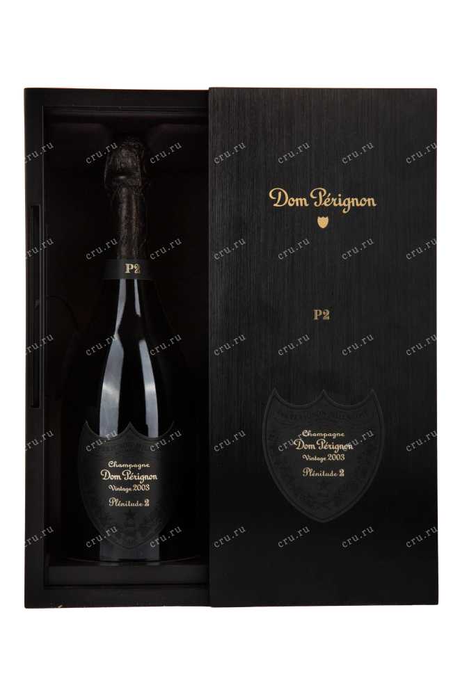 Подарочная коробка игристого вина Dom Perignon P2 Vintage 2003 0.75 л