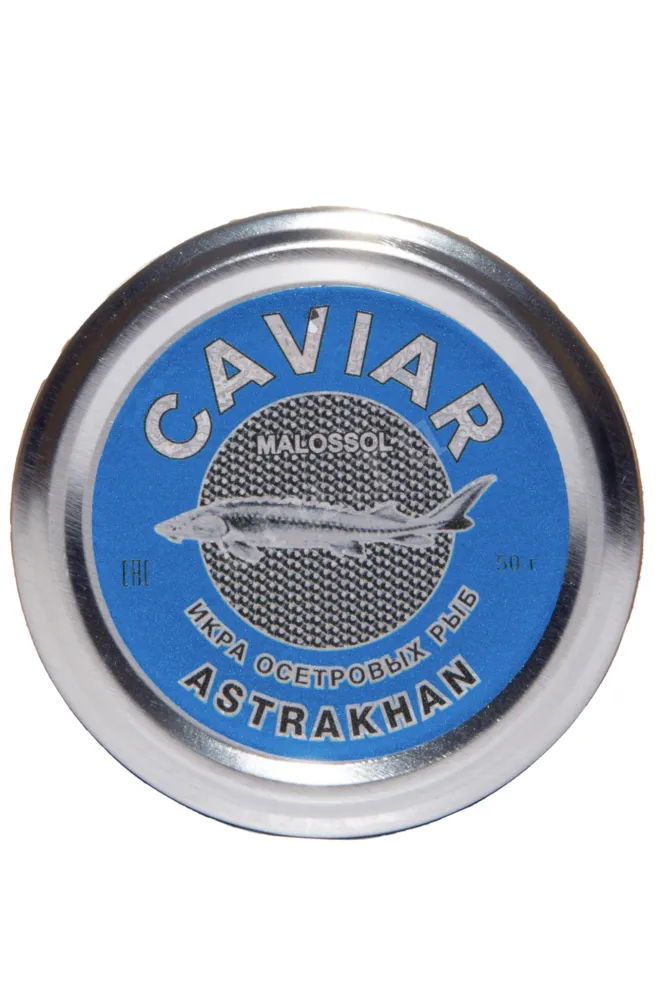 Икра Осетровая Зернистая Астраханская 50 г