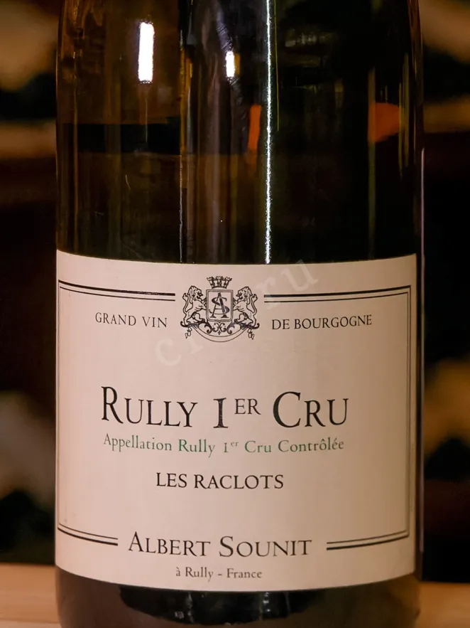 В магазине Крю Профи Albert Sounit Rully Premier Cru Les Raclots 2018 0.75 л