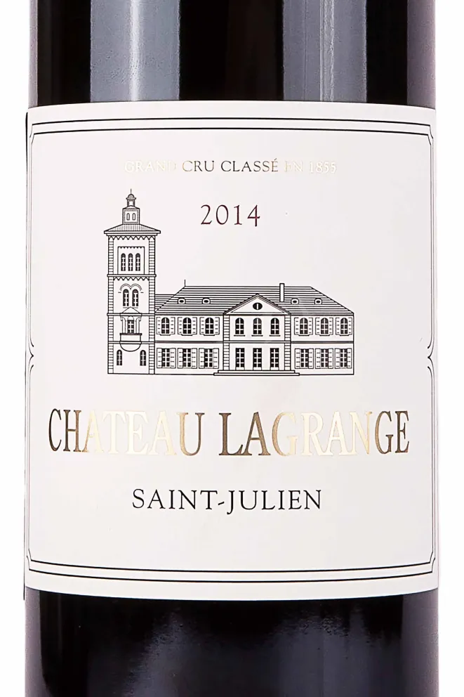 Этикетка Chateau Lagrange Grand Cru Classe (Saint-Julien) 2014 0.75 л