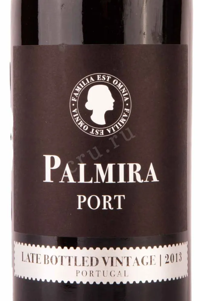 Этикетка Palmira LBV Port 2013 0.75 л