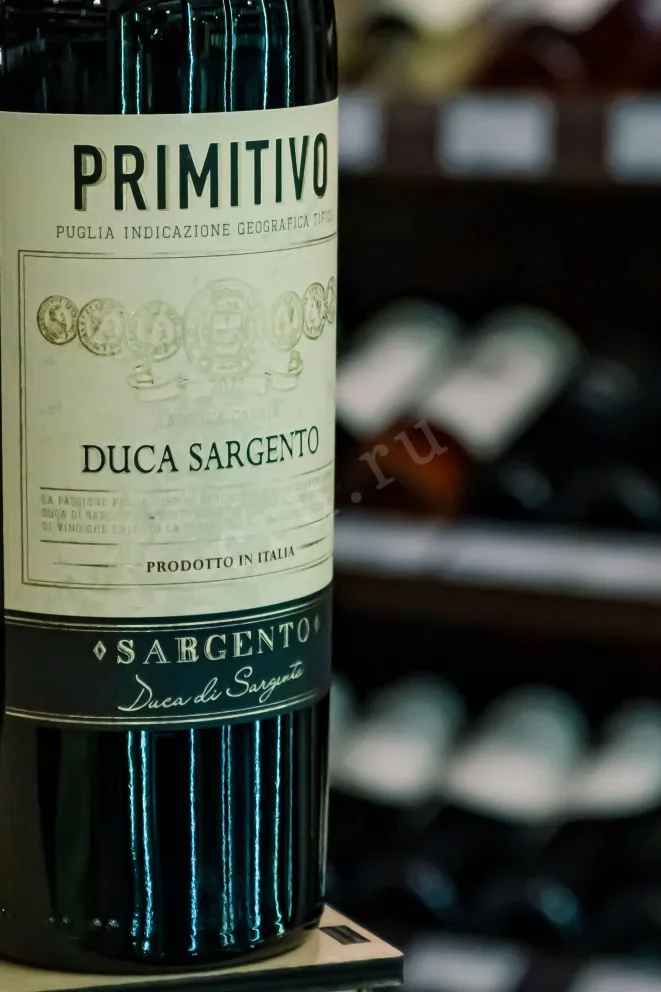 В магазине Крю Профи Castellani Primitivo Duca Sargento IGT 2022 0.75 л