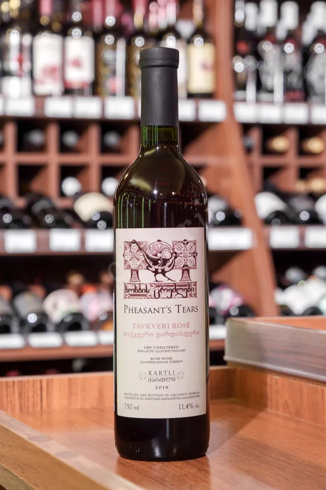 В магазине Крю Профи Pheasant's Tears Tavkveri Rose 2018 0.75 л