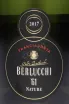 Этикетка Berlucchi 61 Franciacorta Nature gift box 0.75 л