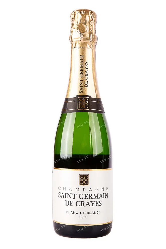 Шампанское Saint Germain de Crayes Blanc de Blancs 2019 0.375 л