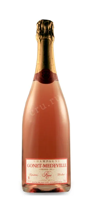Шампанское Gonet-Medeville Extra Brut Rose Premier Cru  0.75 л