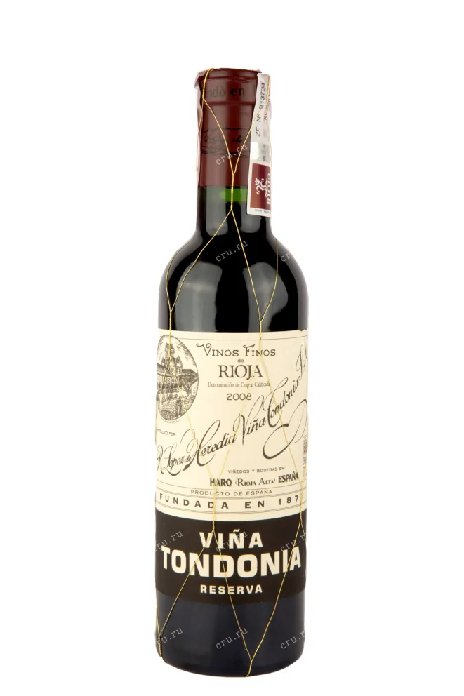 Вино Vina Tondonia Rezerva Red Dry DOCa Rioja 2012 0.375 л