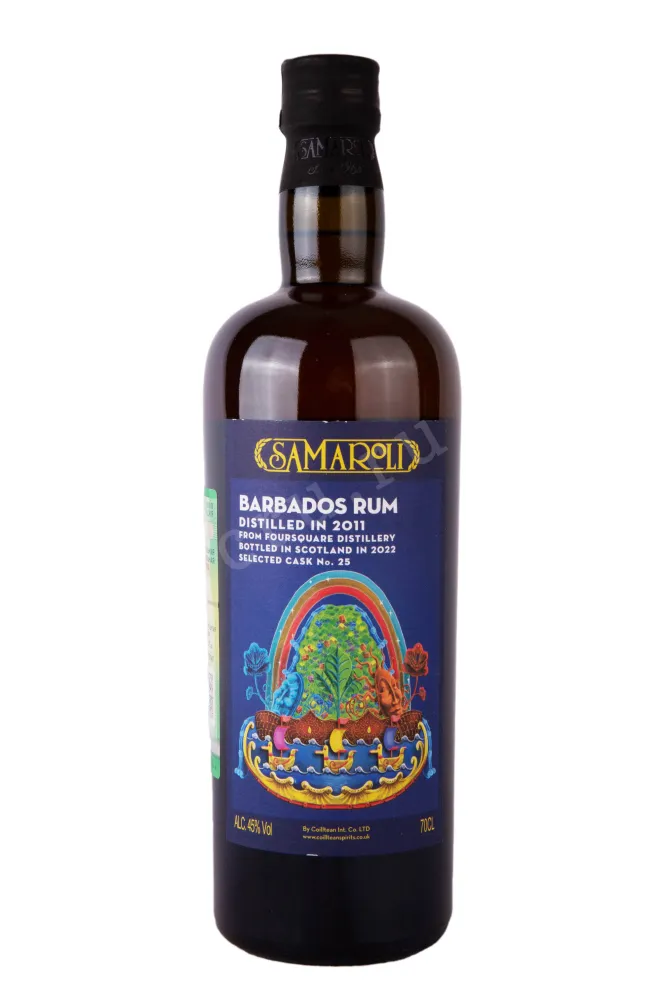 Бутылка Samaroli Barbados in gift box 2011 0.7 л