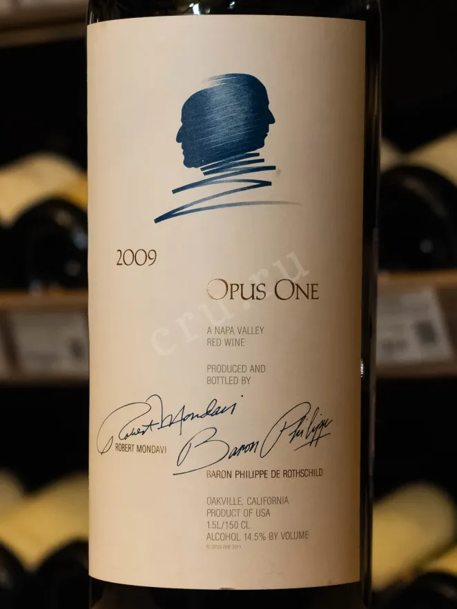 В магазине Крю Профи Opus One Napa Valley 2009 2009 1.5 л