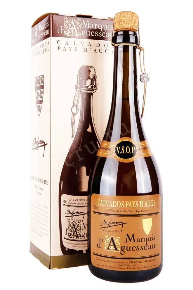 Кальвадос Marquis d'Aguesseau VSOP 4 years   0.7 л