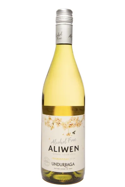 Вино Undurraga Aliwen Charrdonay Alcohol Free DO 2024 0.75 л