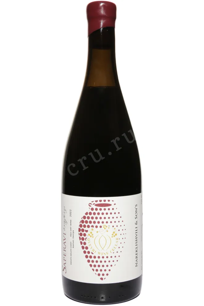 Вино Nareklishvili & Son's Saperavi Qvevri 2021 0.75 л