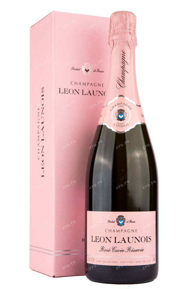 Шампанское Leon Launois Cuvee Reserve Brut Rose 2018 0.75 л