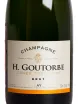 Этикетка H. Goutorbe Cuvee Tradition Brut 0.75 л