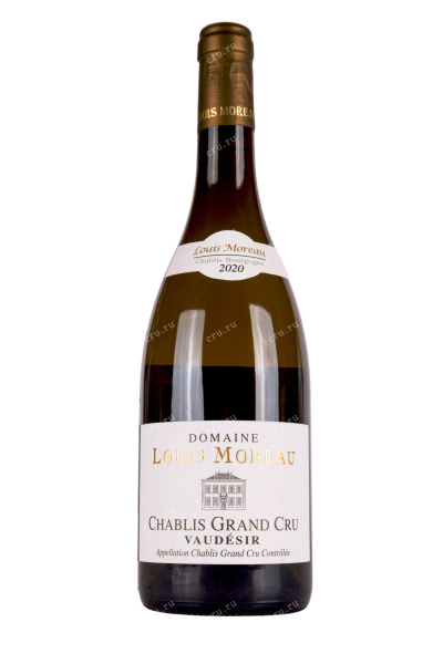 Вино Louis Moreau Chablis Grand Cru Vaudesir 2020 0.75 л