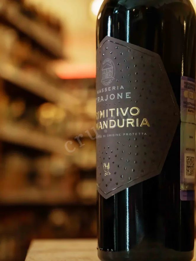 В магазине Крю Профи Primitivo di Manduria Masseria Trajone 2022 0.75 л
